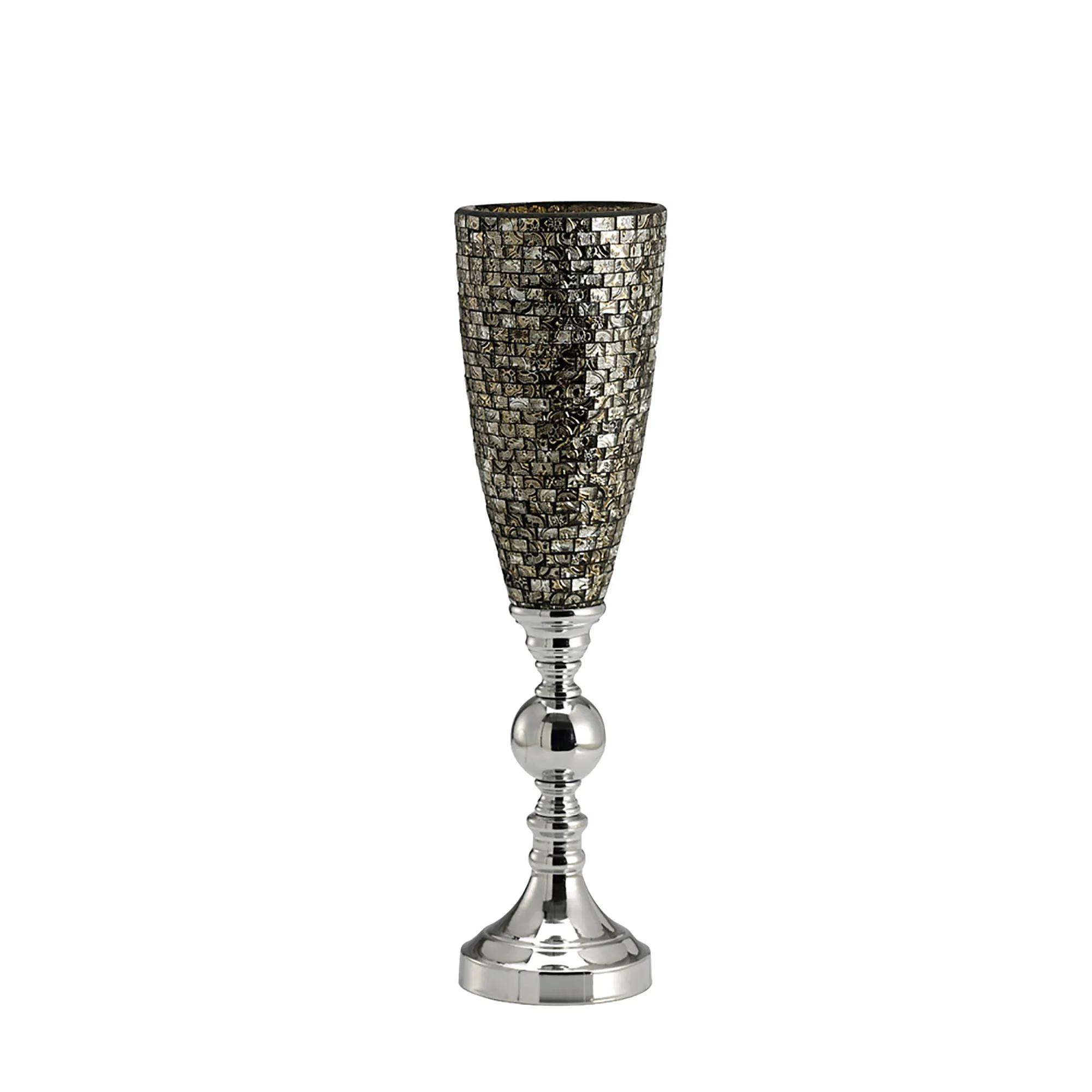 IL70236  Celeste Mosaic Goblet Vase Small